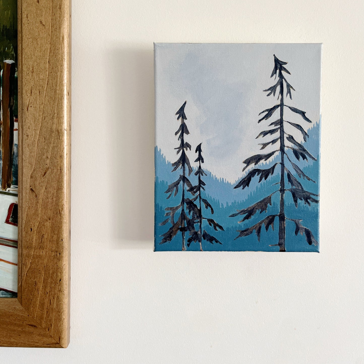 Three Fir Trees | 8" x 10" |