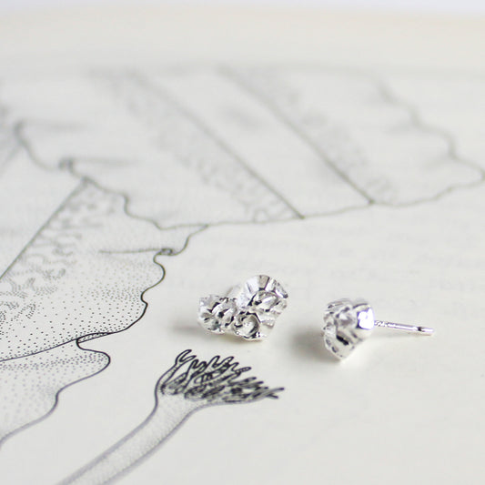 Barnacle Cluster Stud Earrings