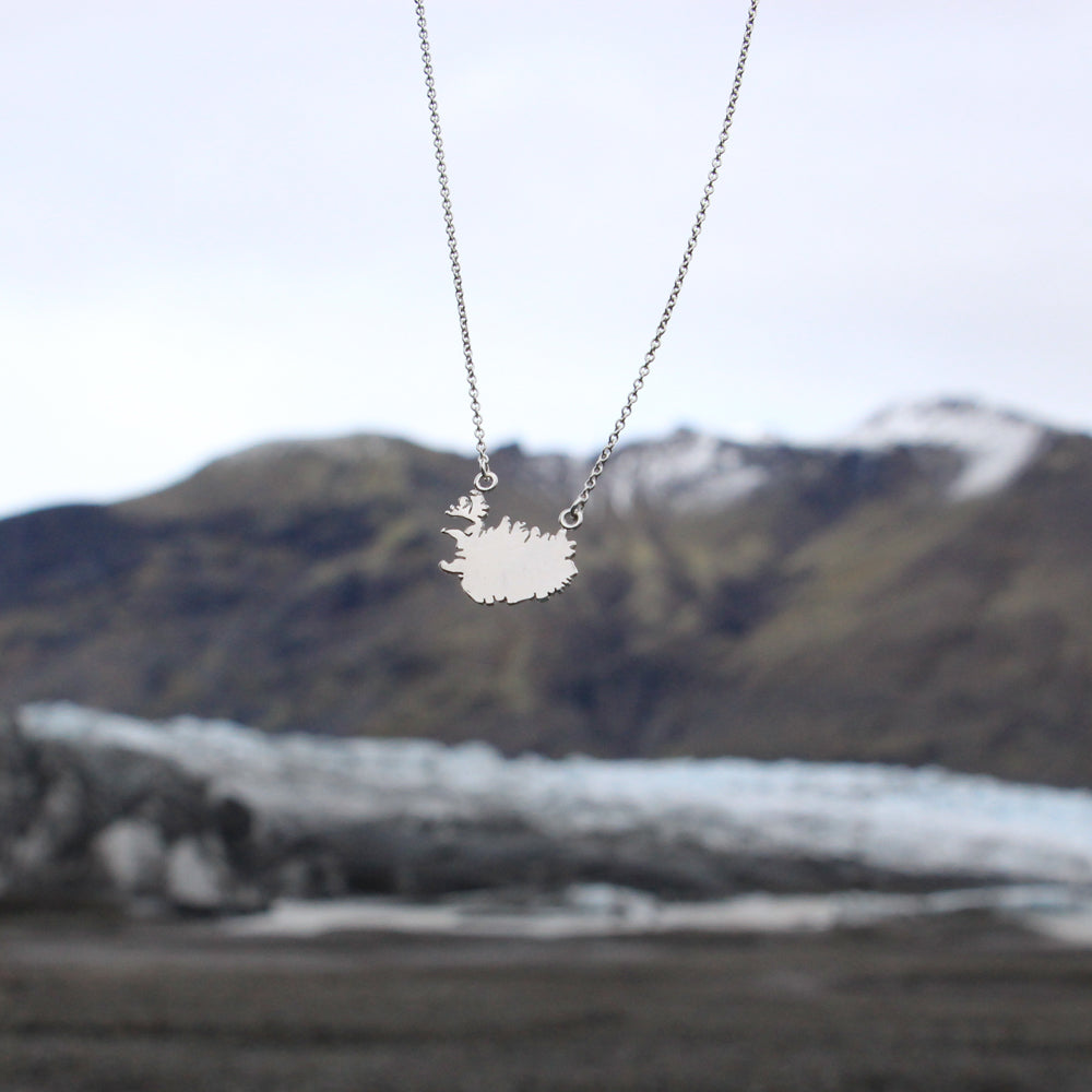 Customized Geography Necklace