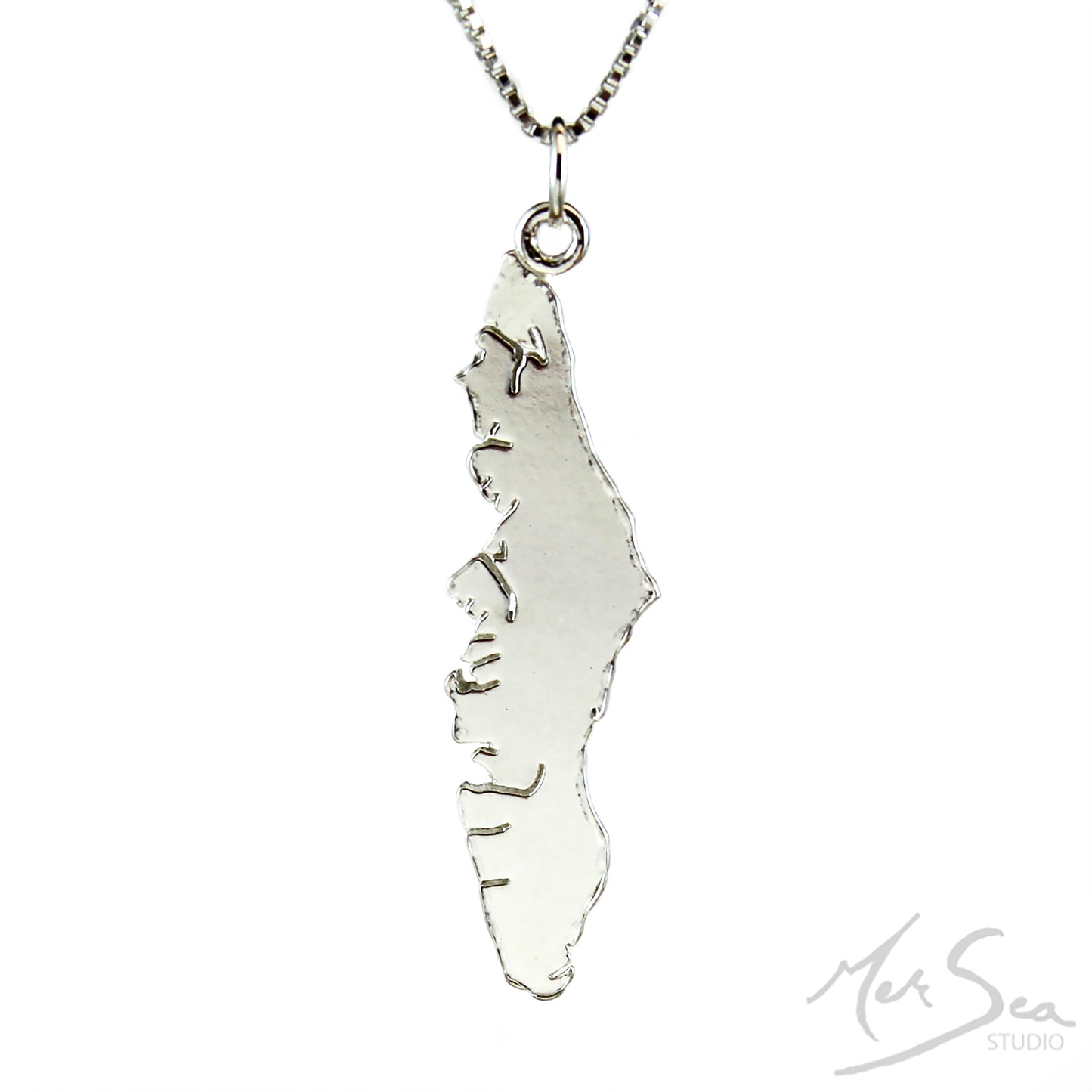 Vancouver Island Necklace (Vertical)