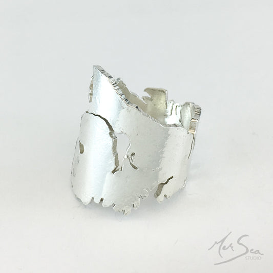 Hand-Sawn Haida Gwaii Ring